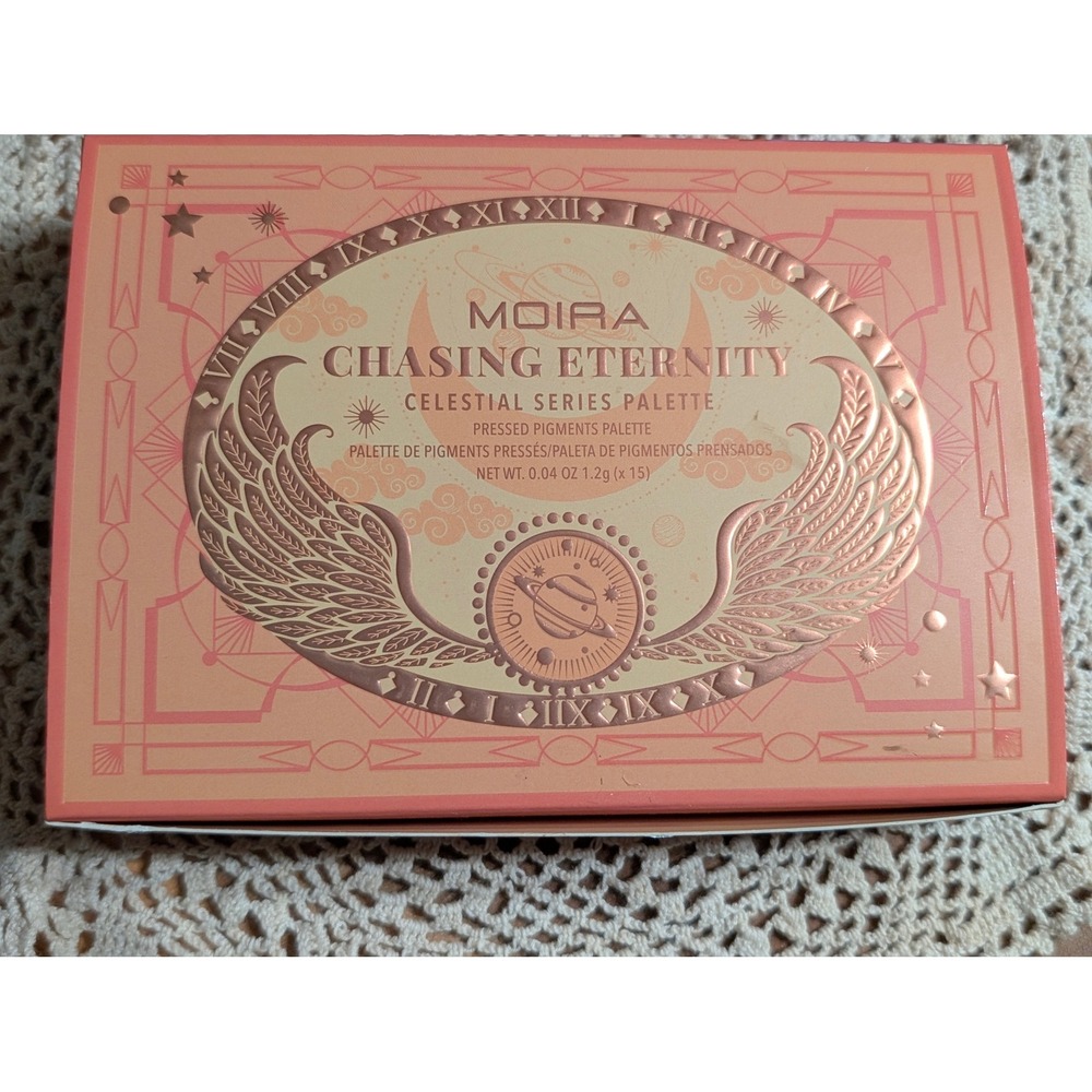 NIB Moira Chasing Eternity Celestial Series Palette 15 Pressed Pigments